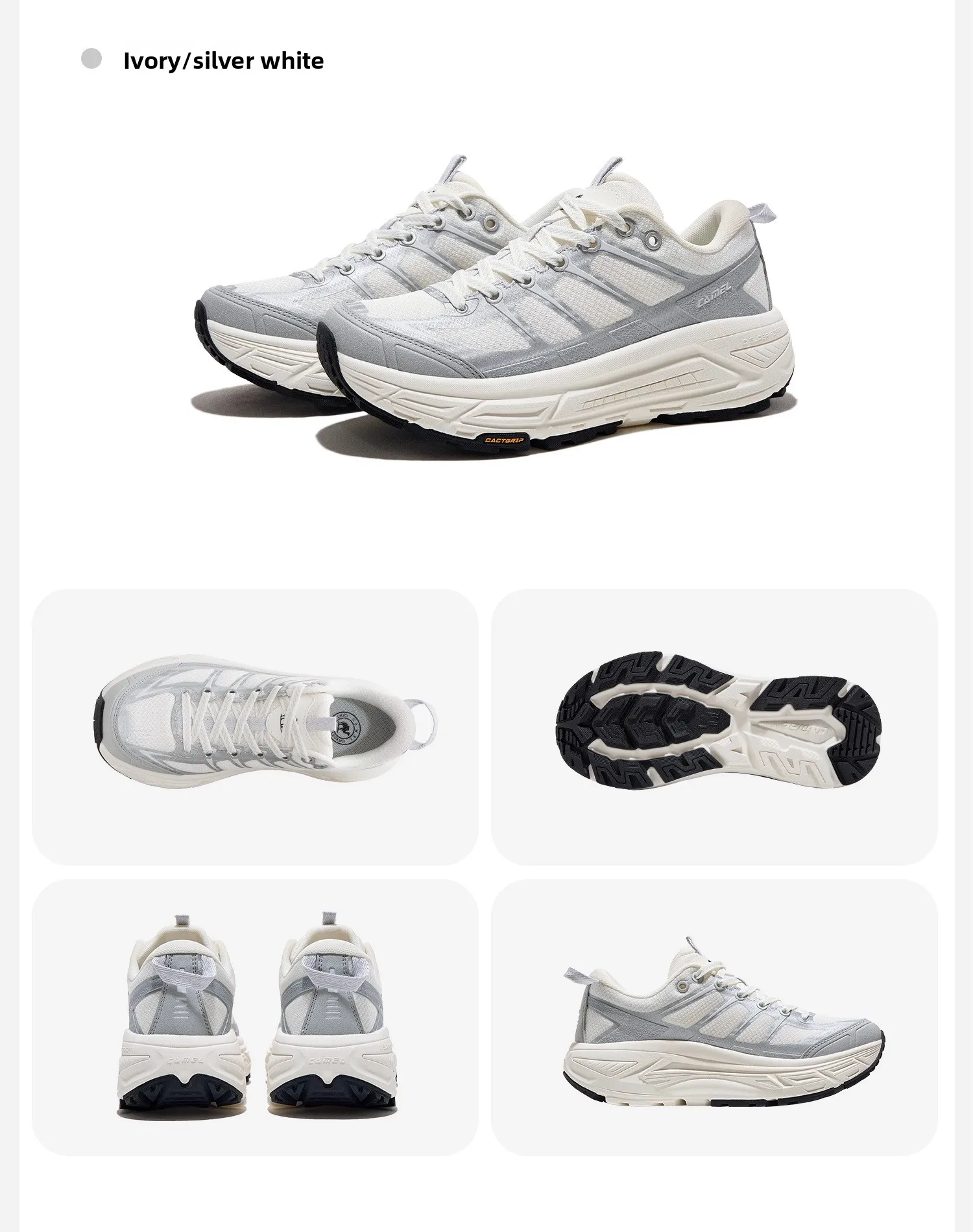 GOLDEN CAMEL Carbon Zero Sports Shoes Men's and Women's Lightweight Outdoor Casual Shoes Thick-soled Jogging Shoes for Men