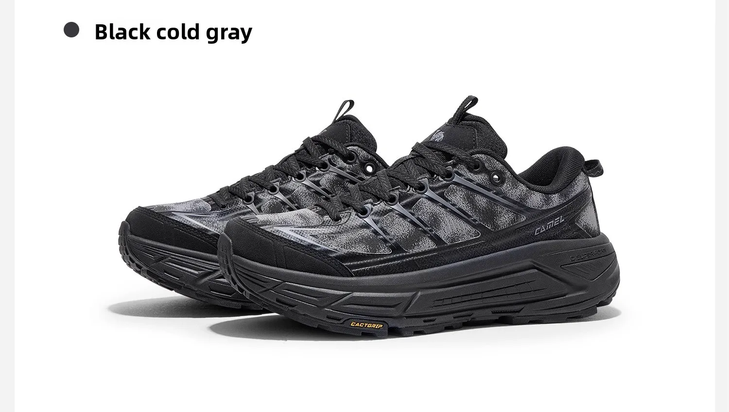 GOLDEN CAMEL Carbon Zero Sports Shoes Men's and Women's Lightweight Outdoor Casual Shoes Thick-soled Jogging Shoes for Men