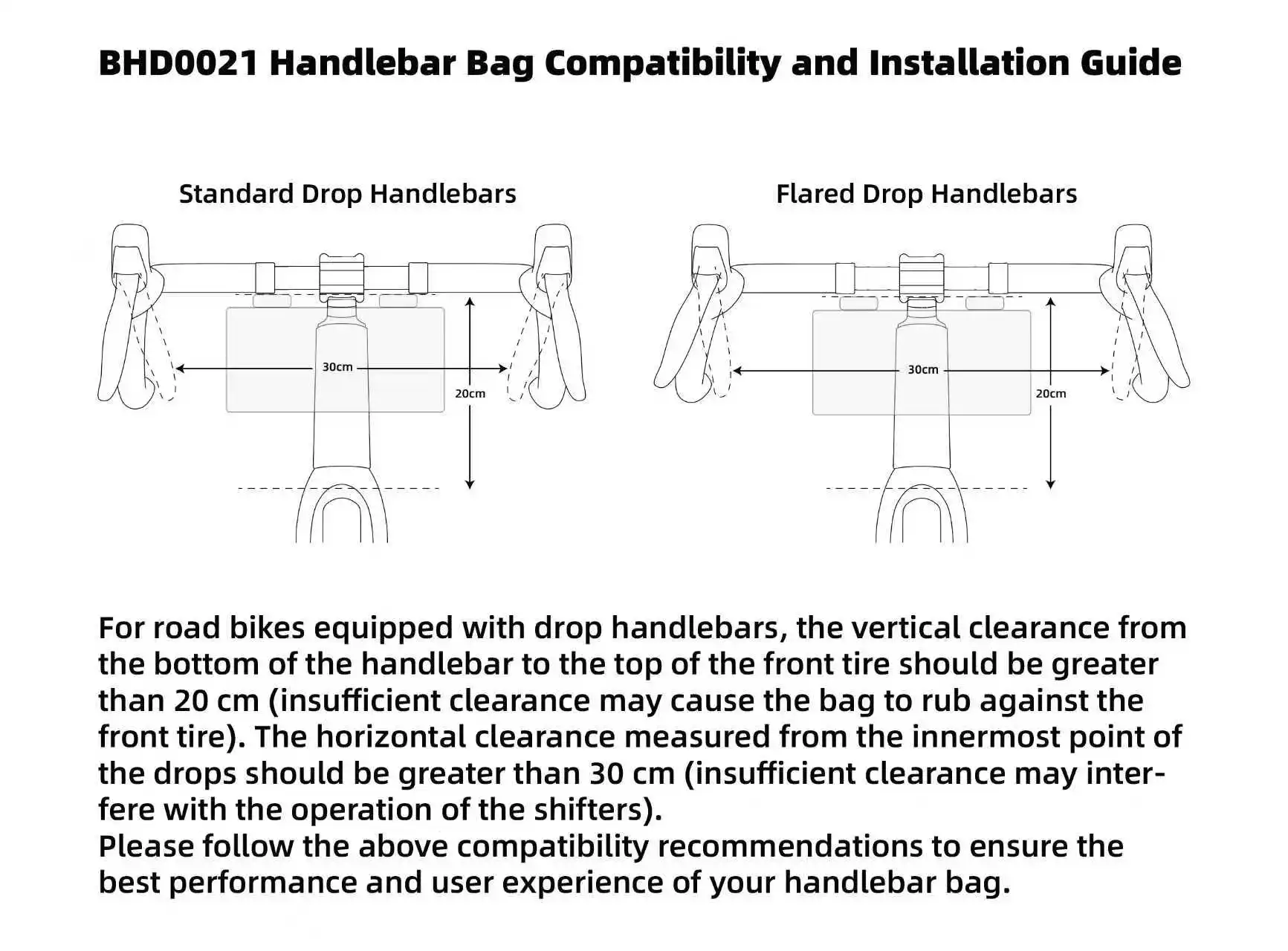 Rhinowalk Bike Handlebar Bag 2.8L Bicycle Front Bag  Wilderness Series EVA 3D Design Wear-Resistant Bike Bag with Straps