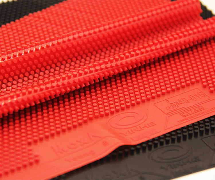 YINHE Young Fight II Long Pips Table Tennis Rubber OX Medium Pips Cured Non-cured Ping Pong Rubber Weird Anti-Loop ITTF Approved