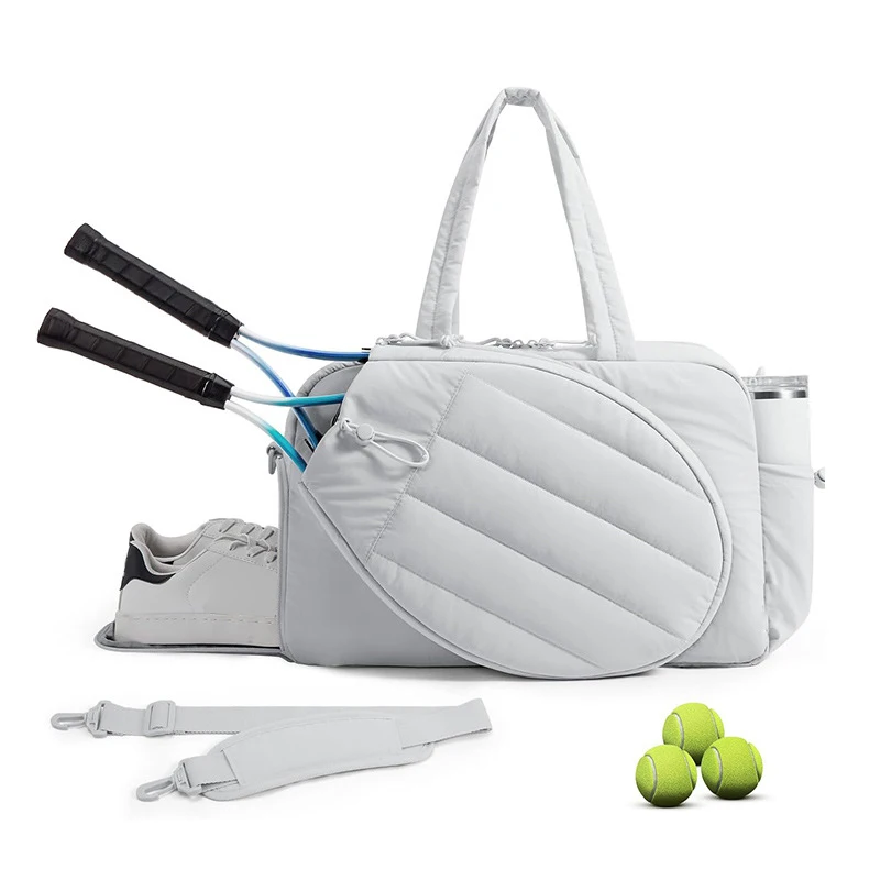 Tennis Badminton Rackets Bag Large Storage Outdoor Travel Sports Training Commuting Shoulder Bags Pickleball Paddle Handbag