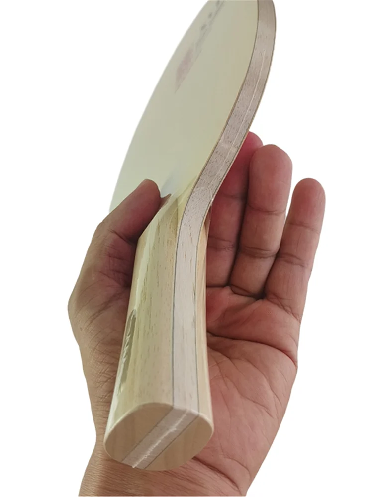 XVT Table Tennis Blade - Japanese Hinoki Face with Balsa Wood Core - 9.2mm Ultra-Light 73g - Powerful & Catapult-like Feel