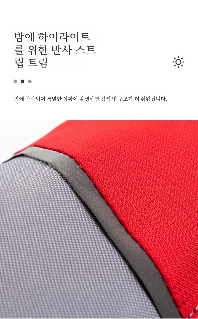 Automatic Inflatable Fishing Life-saving Vest without Gas Cylinder Large Buoyancy Fishing Life Jacket Adult Self-rescue