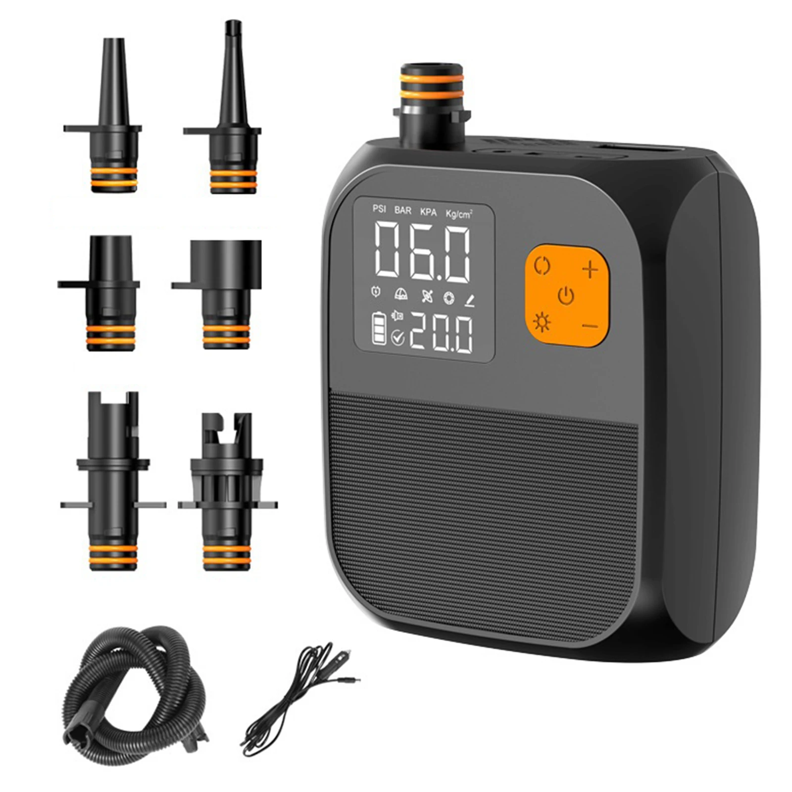 Electric Paddle Board Pump 25PSI SUP Pump Portable Electric Pump for Inflatable Stand Up Paddle Board Kayaks Boats