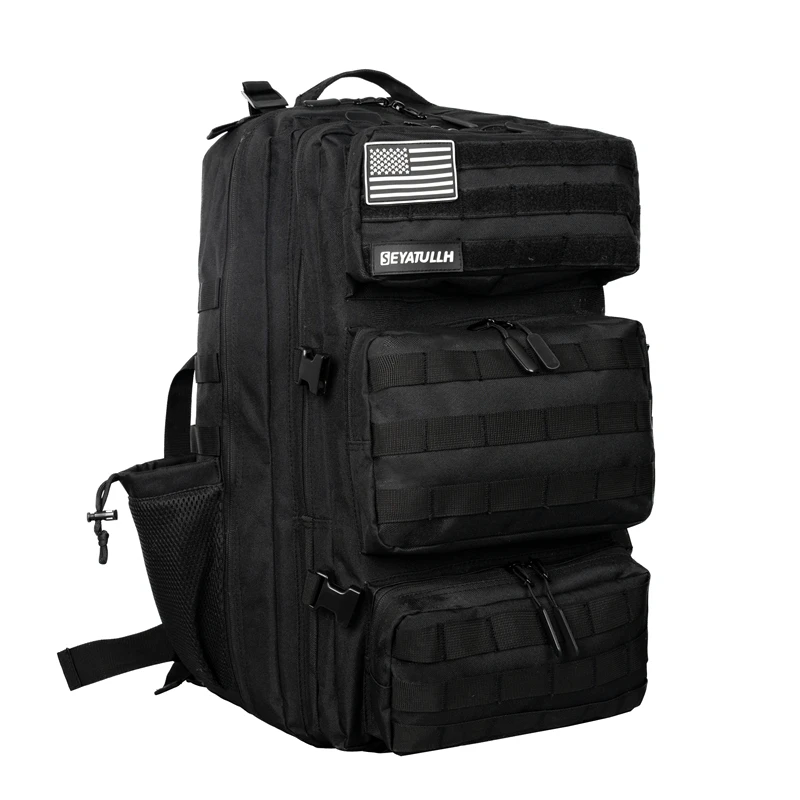 60L Tactical Backpack Assault Outdoor Backpack Travel Bag Molle Waterproof Climbing Rucksack Camping Hiking Hunting Mochila Bags