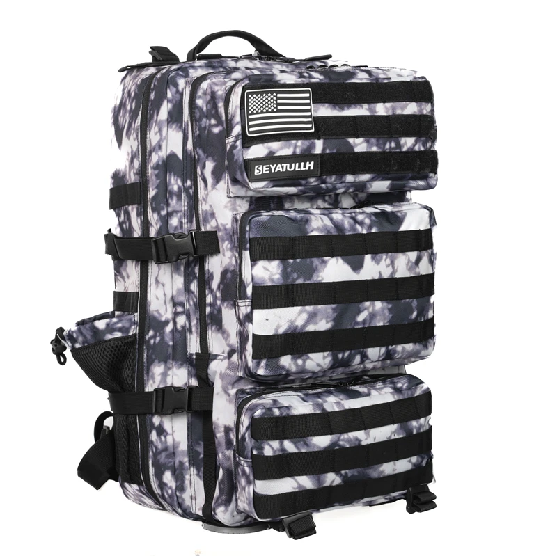 60L Tactical Backpack Assault Outdoor Backpack Travel Bag Molle Waterproof Climbing Rucksack Camping Hiking Hunting Mochila Bags