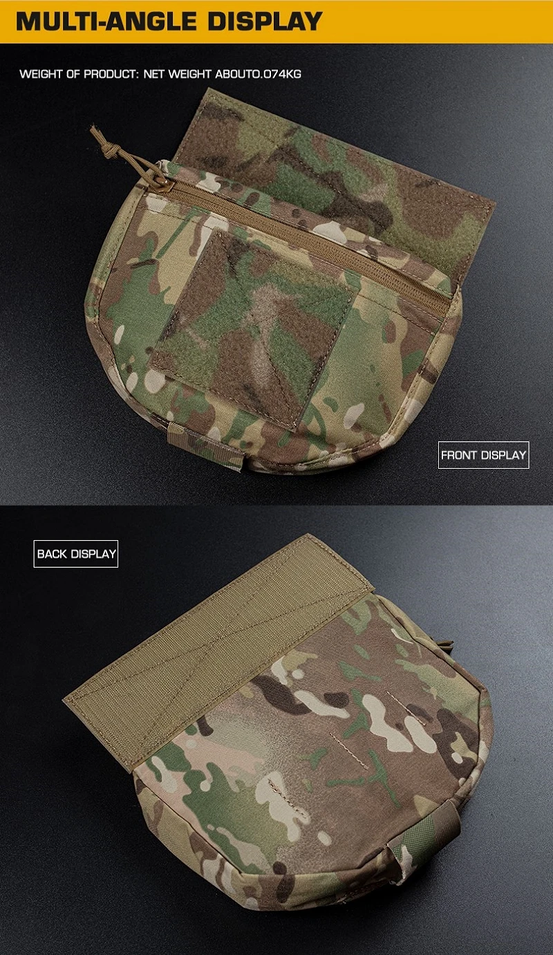 Hunting Vest Fanny Pack Belly Bag Plate Carriers Pocket FCPC V5 Chest Rig Drop Pouch Hook Loop Upgrade Accessories Sub Package