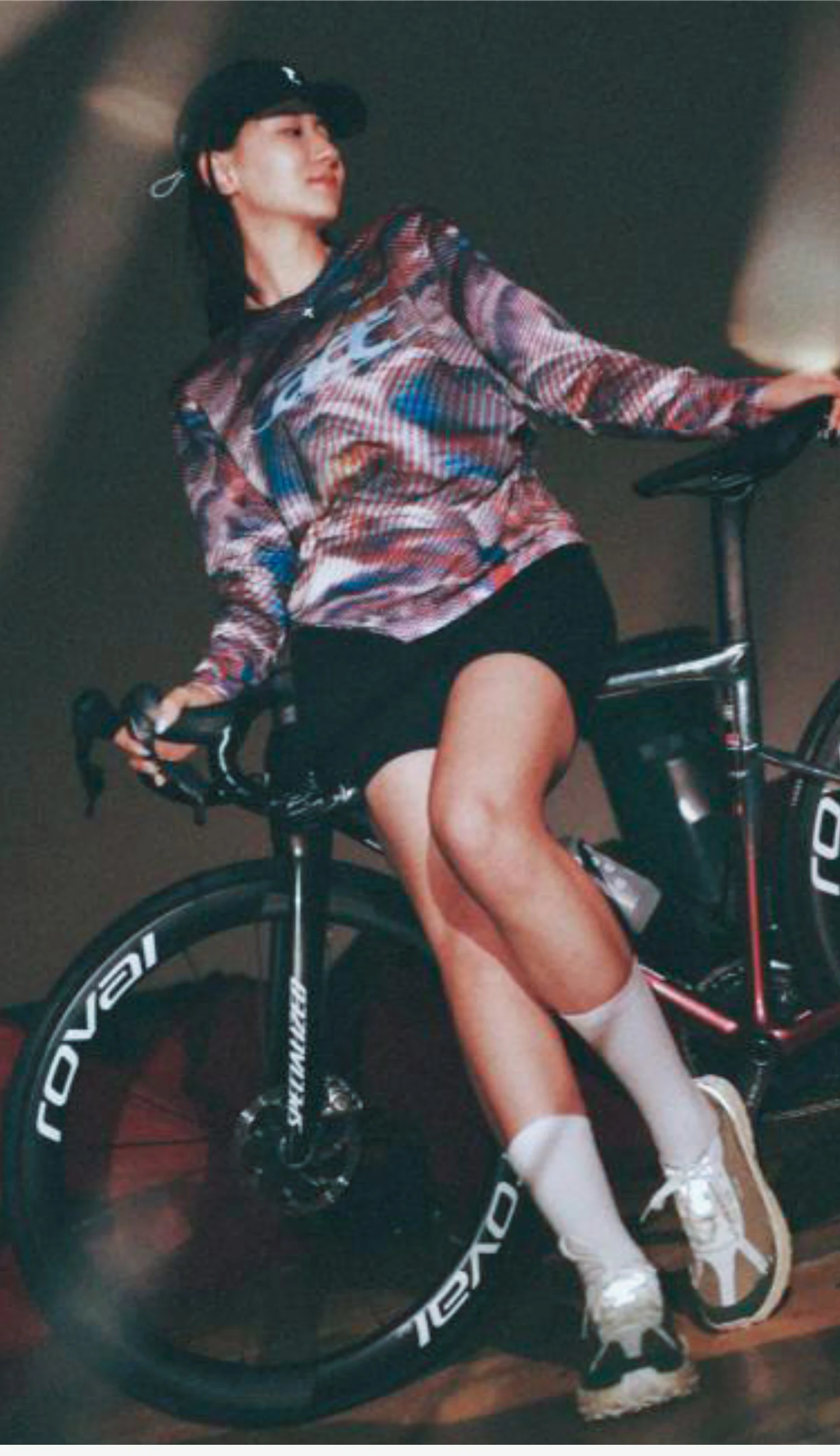 AEC.CYCLIST Unisex Cycling Jersey Long Sleeve Bicycle T-shirts Oversized Quick Dry Tops Crimson Series Breathable Road Bike Tees