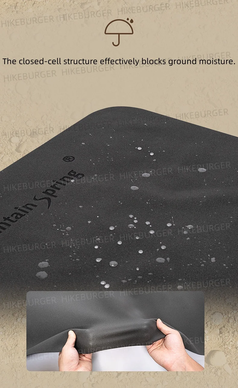 Mountain Spring Mat Outdoor Camping Moisture-proof Mat Portable Waterproof Picnic Tent Mat Foldable Mat Protective Pad