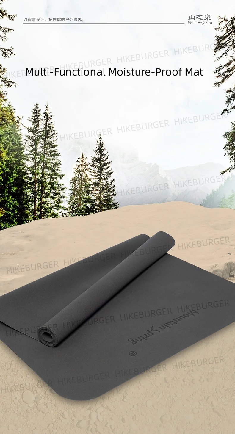 Mountain Spring Mat Outdoor Camping Moisture-proof Mat Portable Waterproof Picnic Tent Mat Foldable Mat Protective Pad