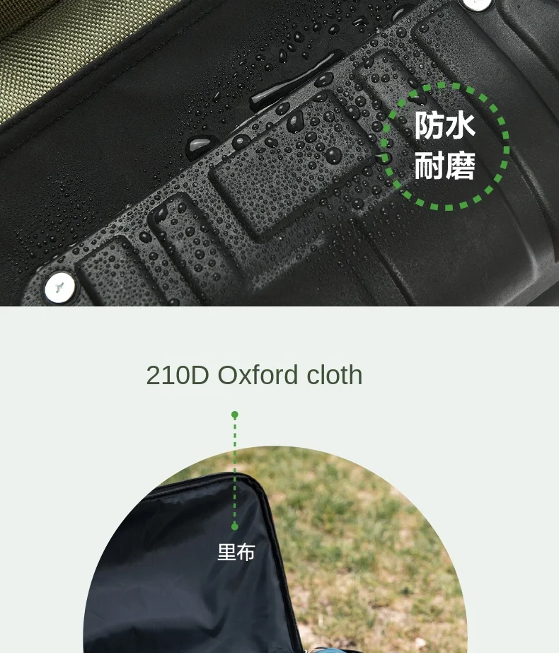 130L Outdoor Large-Capacity Trolley Backpack Thickened Storage Bag with Wheels Complete Set for Picnic and Camping Gear