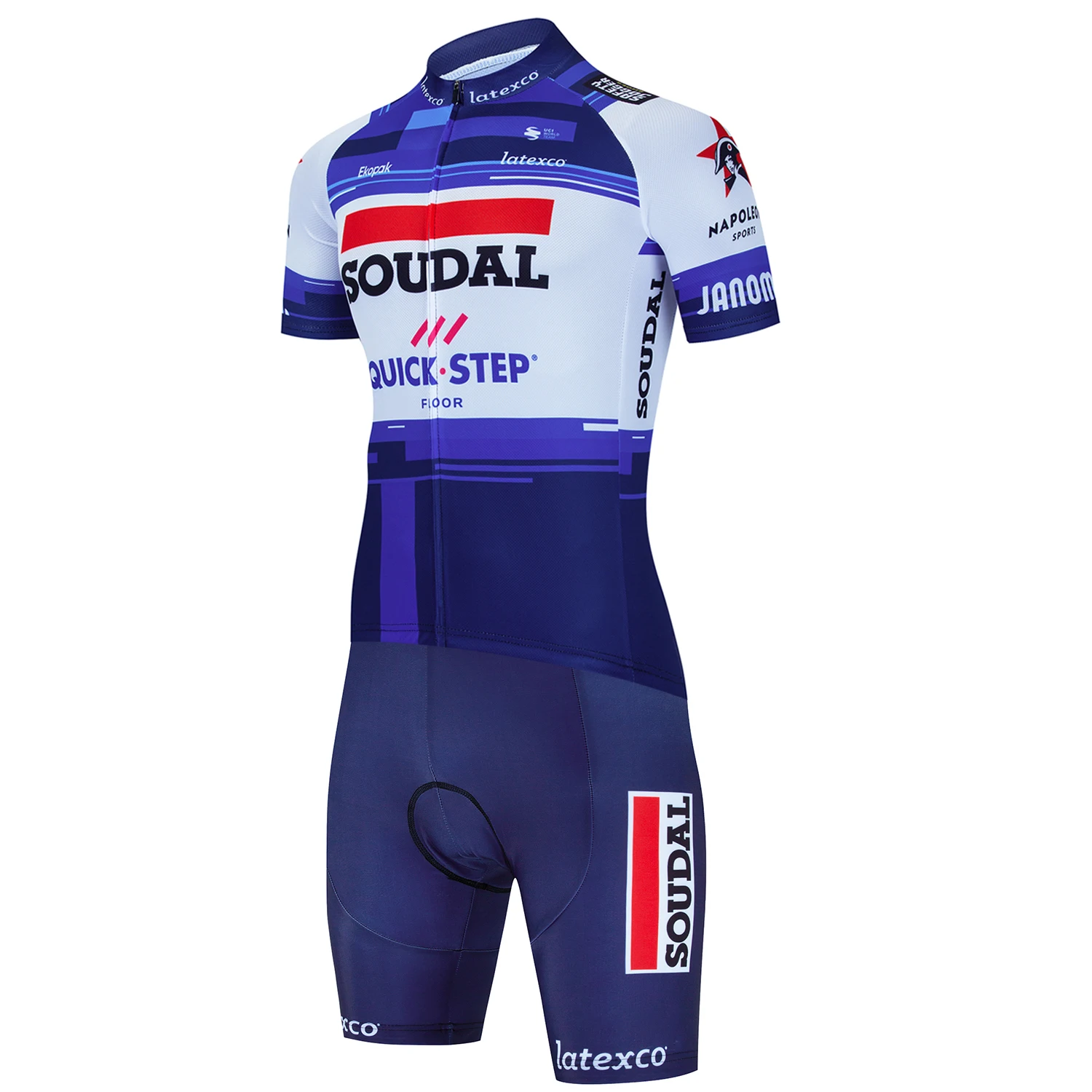 2025 SOUDAL Cycling Clothes Jersey Men Set Mtb Road Bike Uniform Shorts Man Mountain Complete Bib Men's Suit Cycle Spring Summer