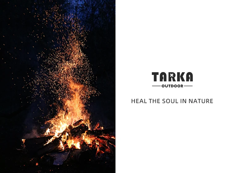 TARKA Camping Shelf Lantern Stand, Tableware Tools Hanging Rack, Multifunctional IGT Tabletop Storage Rack Light Holder