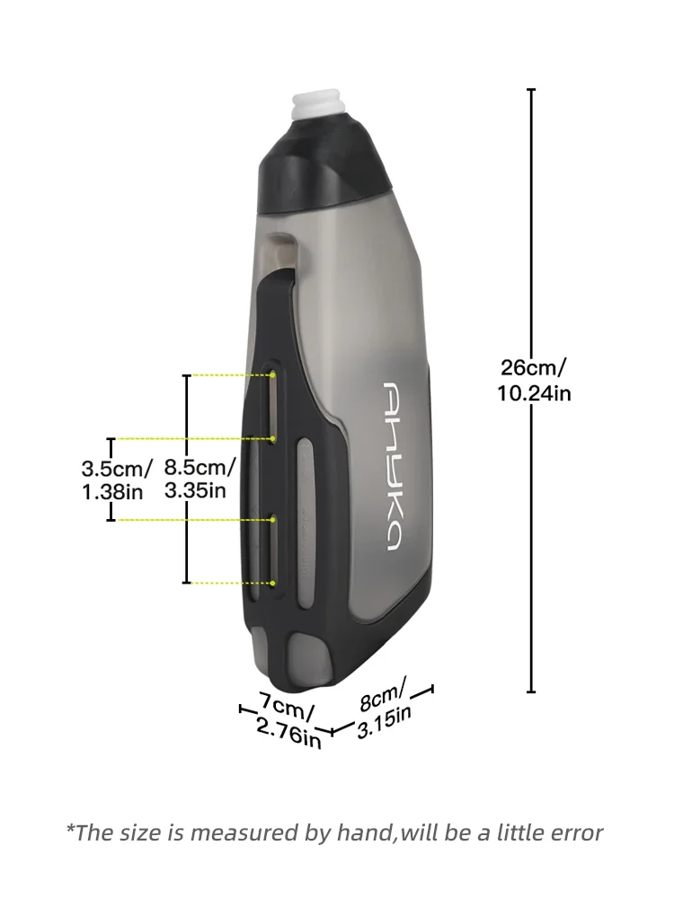 AhyKa Aerodynamic Water Bottle Set 600ml Big Capacity Food Grade PP5 Bottle With Ultralight Carbon Bottle Cage Bike Accessories