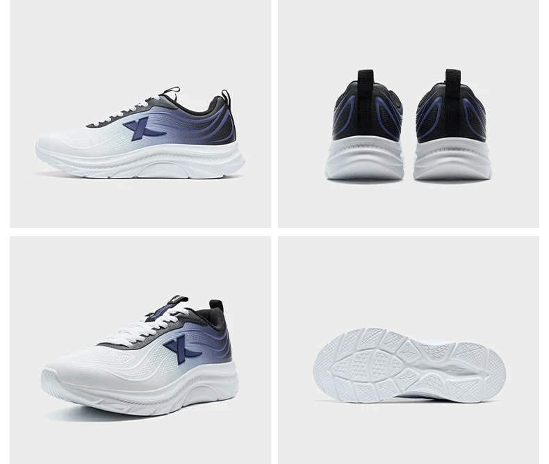Xtep Running Shoes For Men 2025 Winter New Arrival Retro Rebound Cushion Support Stability Fashion Walking Sneakers 875419110041