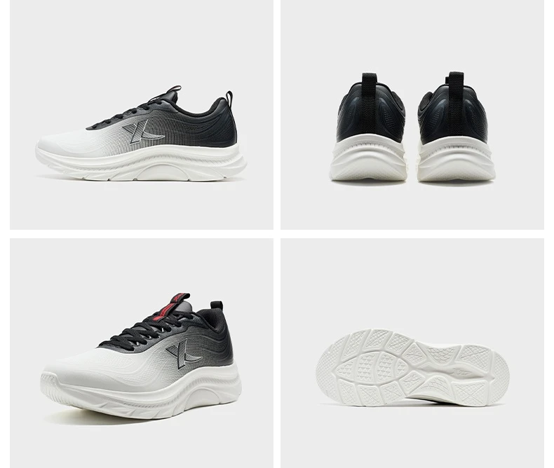 Xtep Running Shoes For Men 2025 Winter New Arrival Retro Rebound Cushion Support Stability Fashion Walking Sneakers 875419110041
