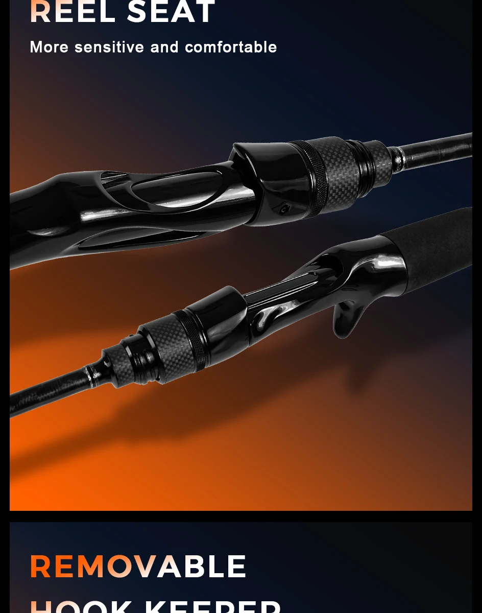 Mifine MICROBITE TRAVEL Spinning Casting Rods 40+46T Carbon Fiber Lure Weight 1-8g/1.5-10g 2.1M/2.2M Fast Portable Fishing Pole