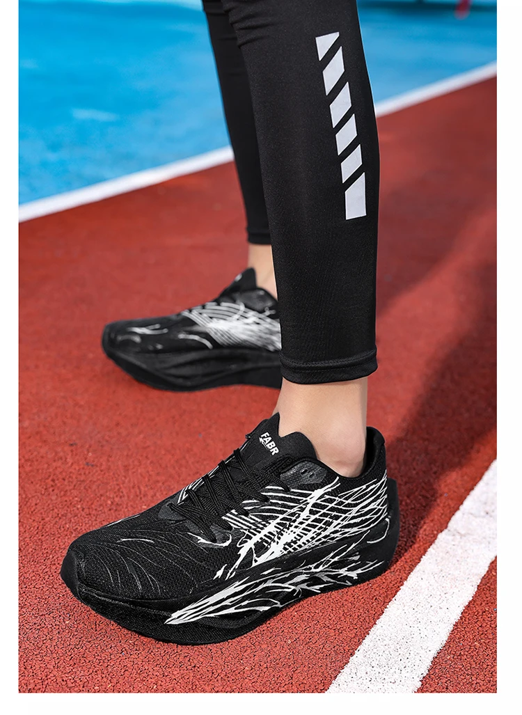 New Marathon Running Shoes Men Women Road Jogging Supercritical E-TPU Cushioning Sports Training Shoes Mesh Light Comfy Sneakers