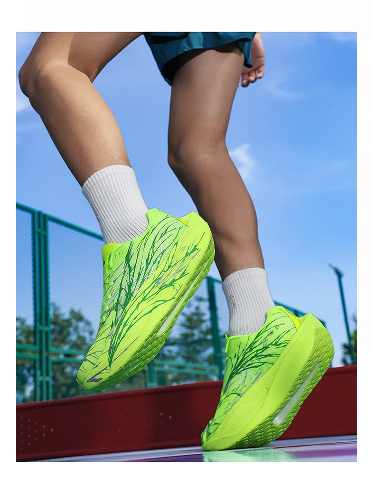 New Marathon Running Shoes Men Women Road Jogging Supercritical E-TPU Cushioning Sports Training Shoes Mesh Light Comfy Sneakers
