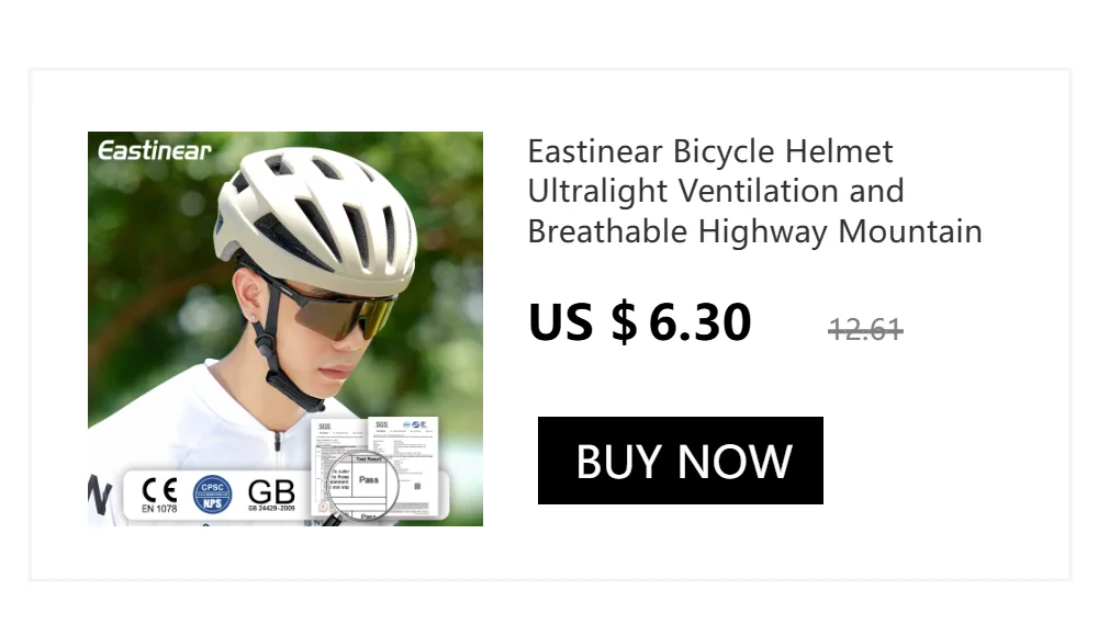 Eastinear Road Bicycle Helmet Led Lights With Magnetic Googles & Sun Visor Ride Racing Ultralight Adult Road Bike Helmet 400g