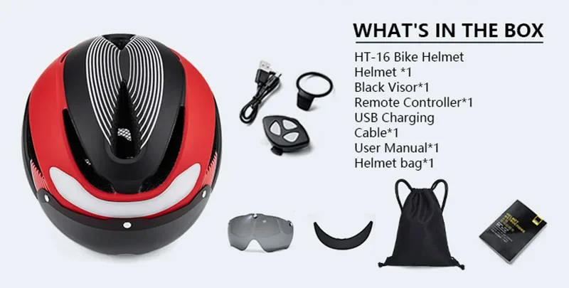 Eastinear Road Bicycle Helmet Led Lights With Magnetic Googles & Sun Visor Ride Racing Ultralight Adult Road Bike Helmet 400g