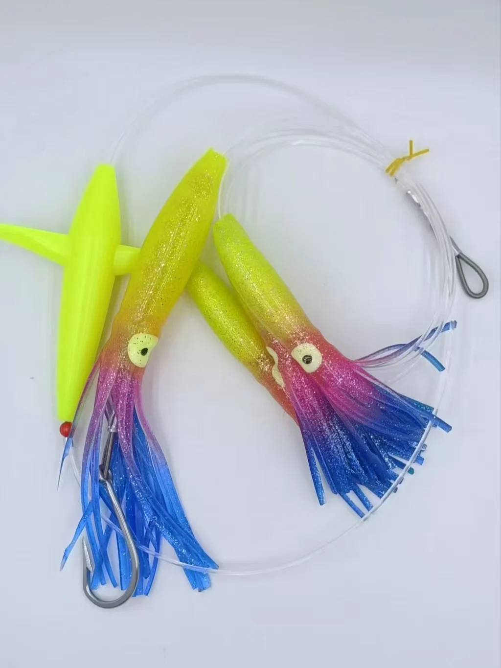 Fishing Daisy Chain Big Game Daisy Bird Bulb Squid Trolling Bird Tuna Lures Fishing Teasers For Marlin Sailfish Big Game Fish