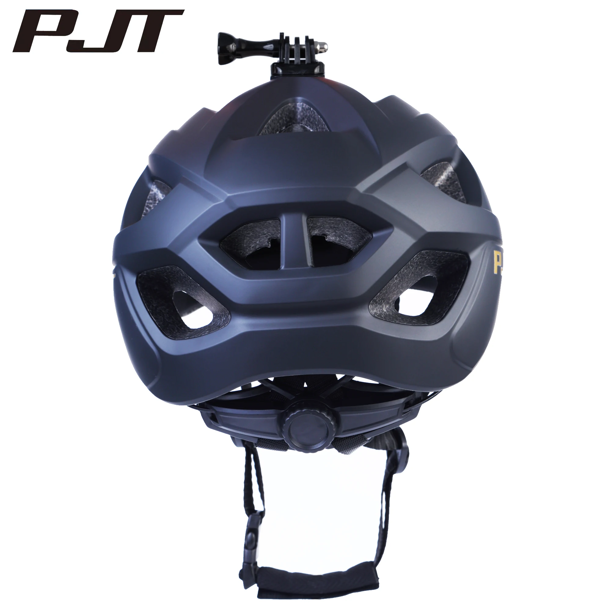 PJT Insect Screen Bicycle Helmet MTB Road Cycling Helmet Multifunctional Base Bracket For Sports Cameras/Headlights Bike Helmet