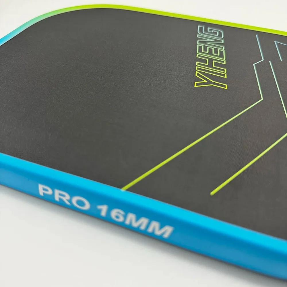 Yiheng Super Grit Surface GEN4 Upgrade TFP Core 16mm Thickness Toray T700 Raw Carbon Fiber Pickleball Paddle
