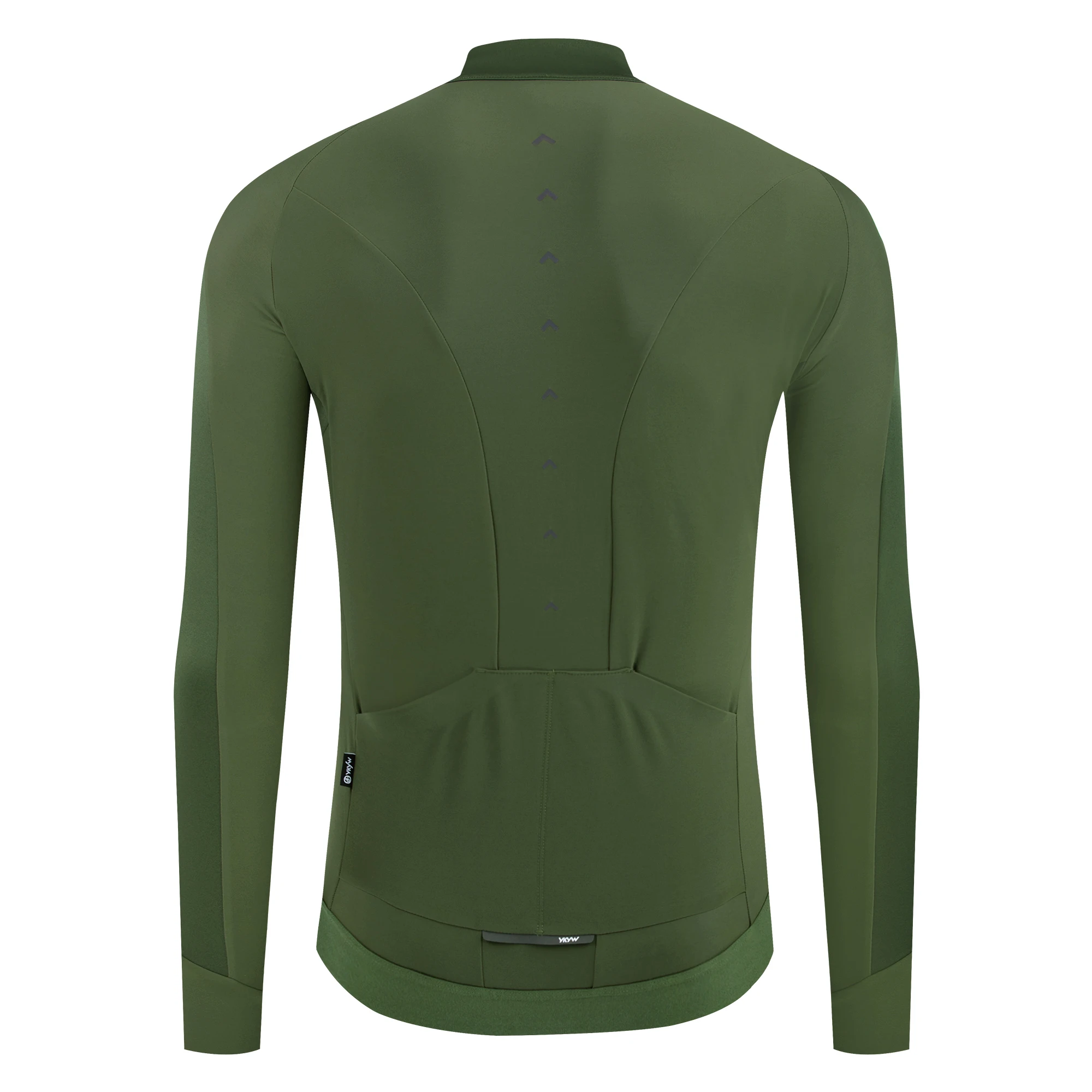 YKYWBIKE Men's Cycling Jacket Anti-Splash Bicycle Jersey Windproof Long Sleeved Fleece Lined Shirt Thermal Road Bike Clothing
