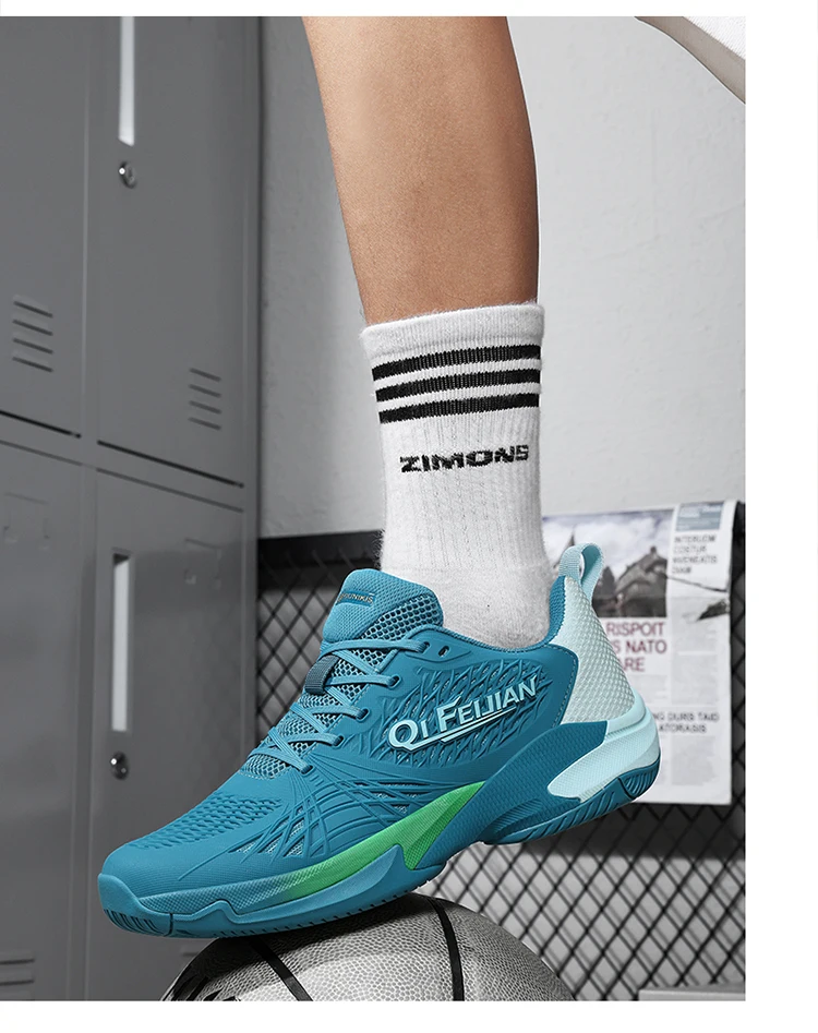 New Tennis Shoes, Large Size 36-45, Outdoor Anti Slip Volleyball Shoes, Lightweight Fitness Badminton Shoes