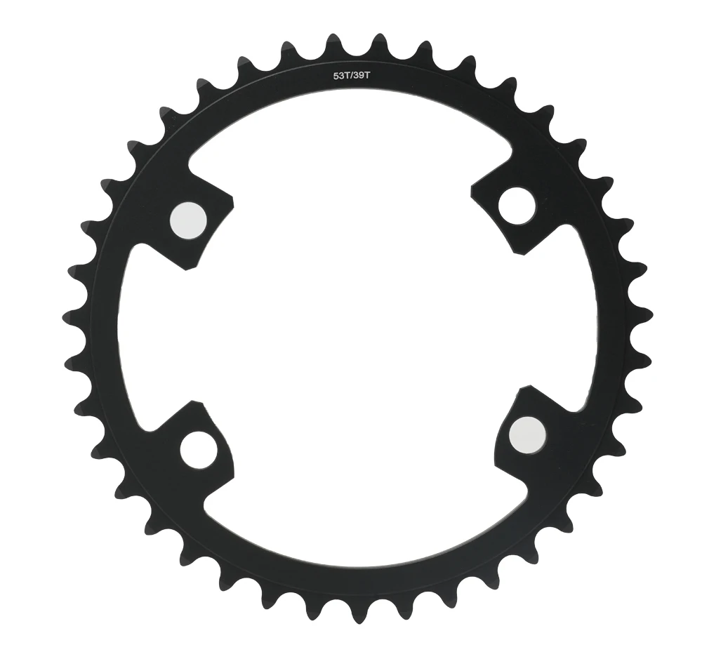 RIRO 4-Bolts 110BCD Aluminum Alloy Chainring for Shimano 105 R7000/Restore R8000/Dura-Ace R9100 50-34T 52-36T 53-39T Bike Parts