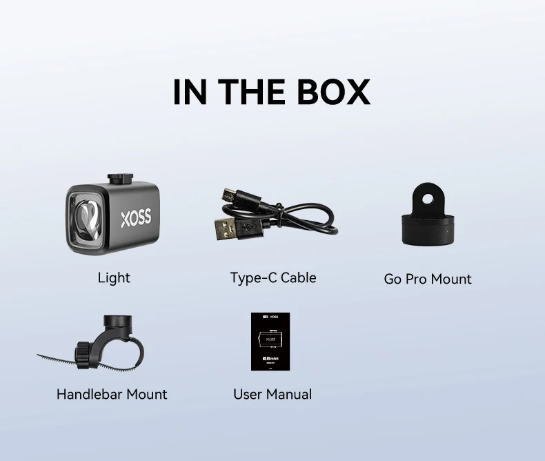 XOSS Noctera-1.0 Bike Headlight Cutoff Line 1000 Lm Waterproof Rechargeable Ultra Bright Bicycle Front Lamp MTB Flashlight