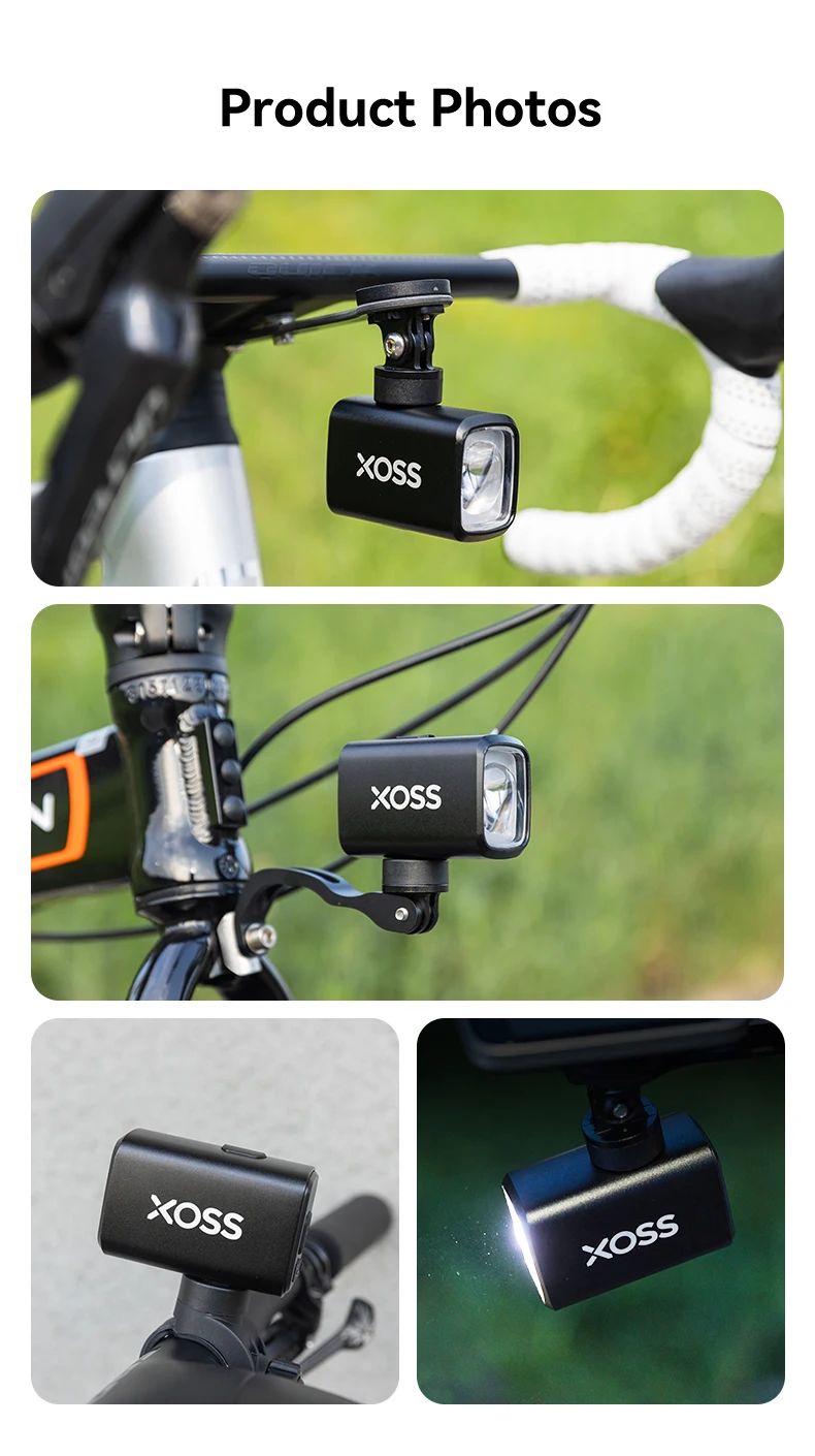 XOSS Noctera-1.0 Bike Headlight Cutoff Line 1000 Lm Waterproof Rechargeable Ultra Bright Bicycle Front Lamp MTB Flashlight