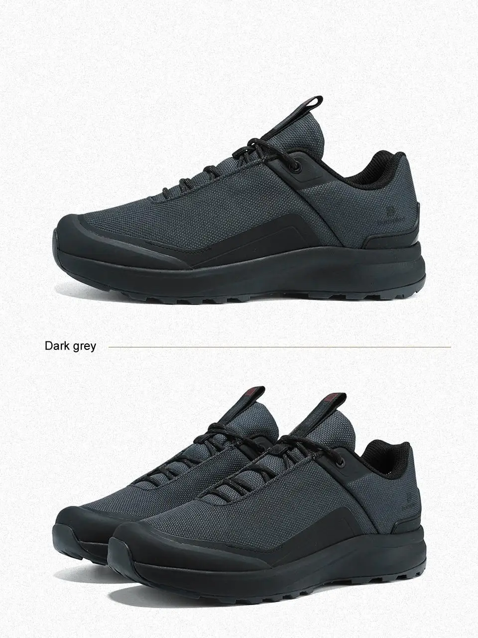 Baasploa Men Hiking Shoes New Comfort Climbing Outdoor Sneakers Trekking Non-Slip Wear Resistant Walking Shoes Male Lace-Up