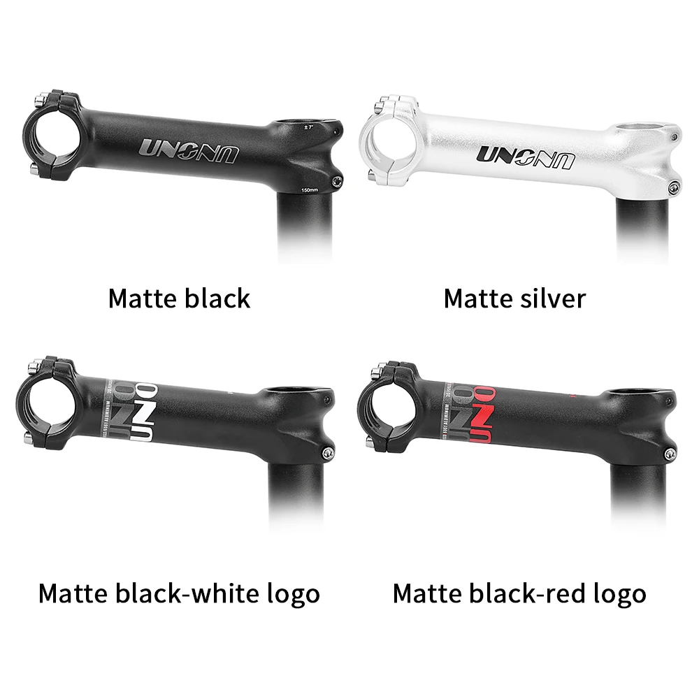UNO Long Stem Mtb Power 140/150mm Bicycle Fork Stem Extension 7/17 Degree Handlebar Stem Riser Road Power Downstem For Bicycl