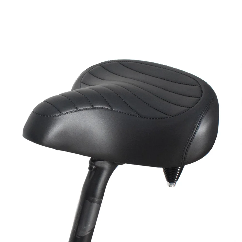 Mountain bike seat cushion, folding electric bike saddle, super large, super soft shock-absorbing seat cushion waterproof saddle