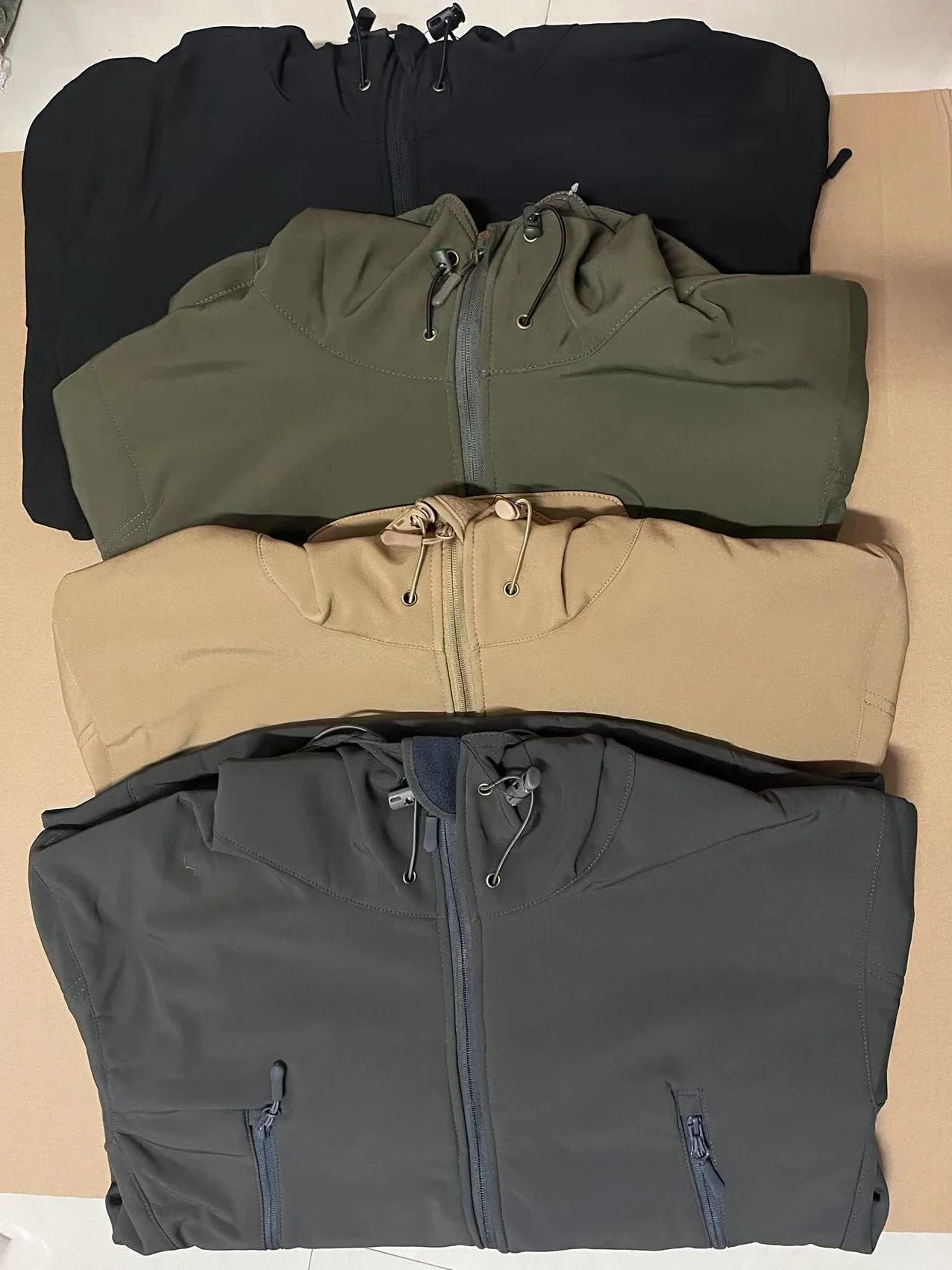 Sharkskin Soft-shell Tactical Jackets Camo Jacket Fleece Hooded Coat Manufacturers Trainning Hunting Clothes Outdoor Jacket