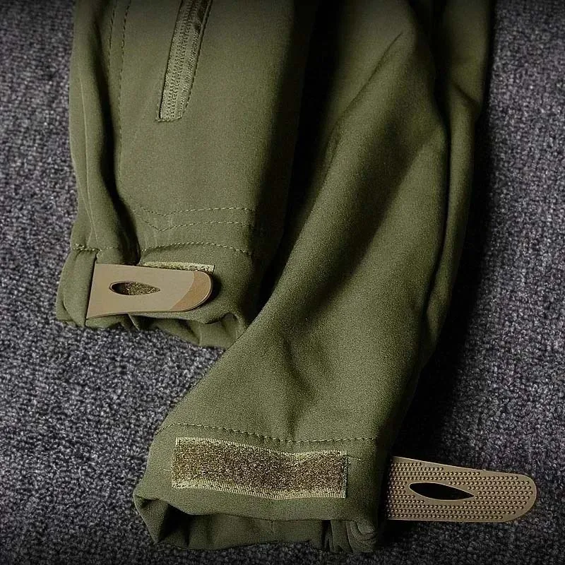 Sharkskin Soft-shell Tactical Jackets Camo Jacket Fleece Hooded Coat Manufacturers Trainning Hunting Clothes Outdoor Jacket