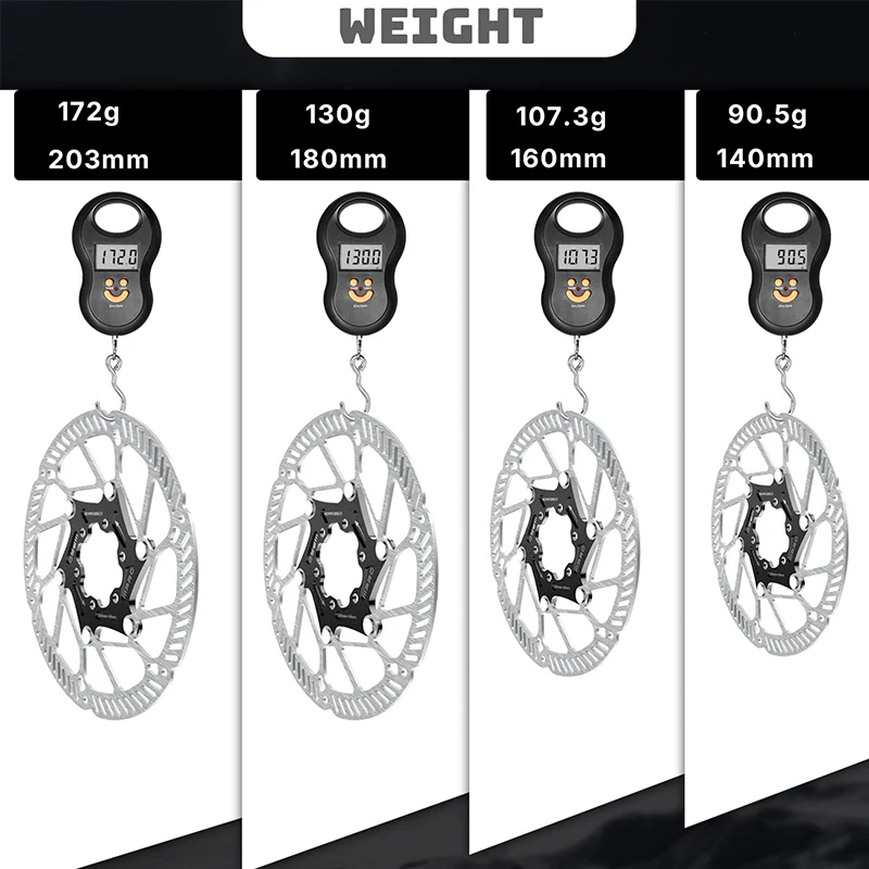 IIIPRO IV4 Bicycle Hydraulic Brakes Set 4 Piston Bike Hydraulic Disc Brake Set 160mm Road MTB Oil Pressure Brake Disc
