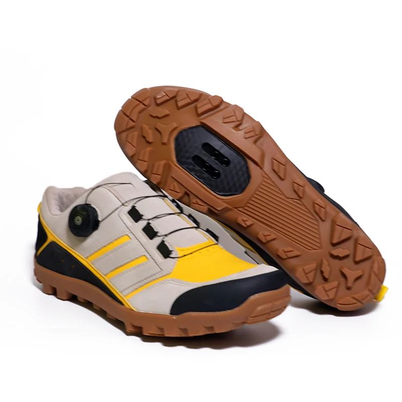 MTB-181 XC/Trail/MTB Cycling Shoes (Tênis Masculino) - Men's Gravel Road Bicycle Sneakers, SPD Cleats System for MTB Shoes