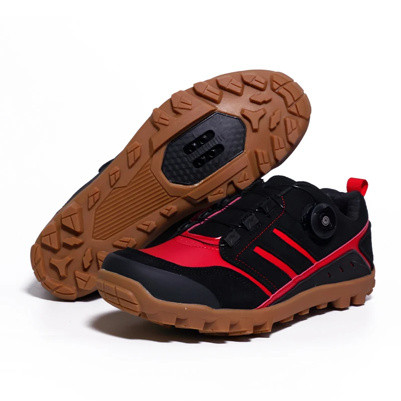 MTB-181 XC/Trail/MTB Cycling Shoes (Tênis Masculino) - Men's Gravel Road Bicycle Sneakers, SPD Cleats System for MTB Shoes