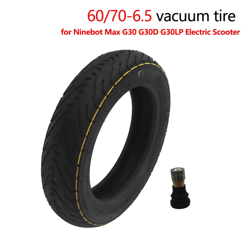 10 Inch 60/70-6.5 Tubeless Tyre For Ninebot Max G30/G30E/G30LP Electric Scooter