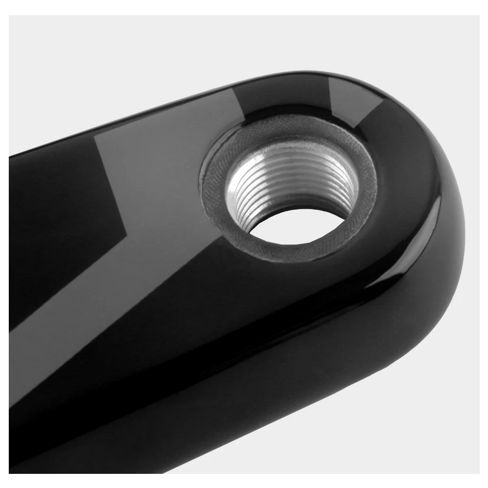 WUZEI Road Bike Carbon Crank 24mm Spindle 165 170mm Bicycle Crankset 8 Bolts Direct Mount Speed Bike Sprocket for Shimano R8000