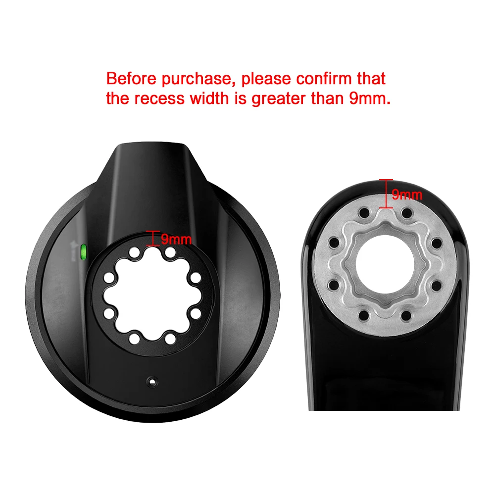 WUZEI Road Bike Carbon Crank 24mm Spindle 165 170mm Bicycle Crankset 8 Bolts Direct Mount Speed Bike Sprocket for Shimano R8000