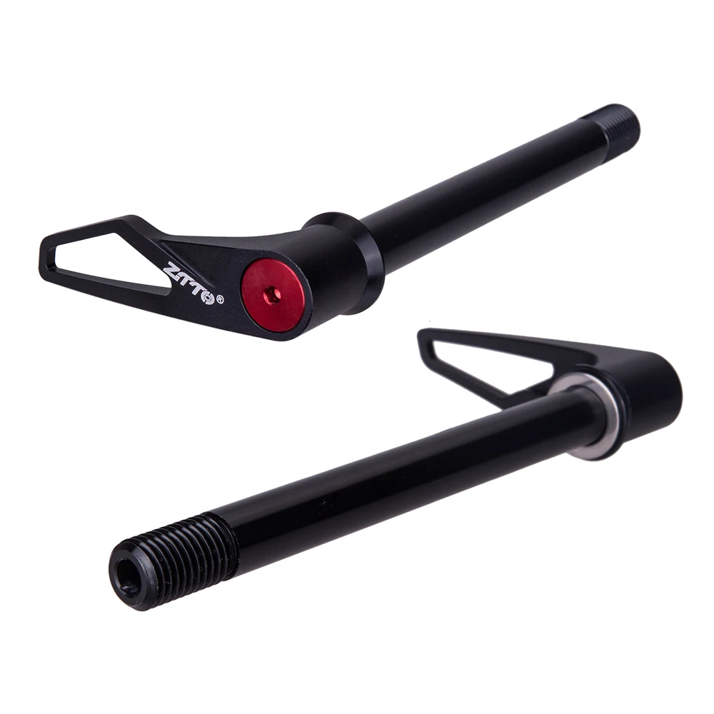 ZTTO MTB Thru Axle Road Bike Shaft Front Hub Rear Hub Skewers 12mm 15mm Wheel Axis Hub Shaft 12x142 12x148 FRONT 12X140 FORK