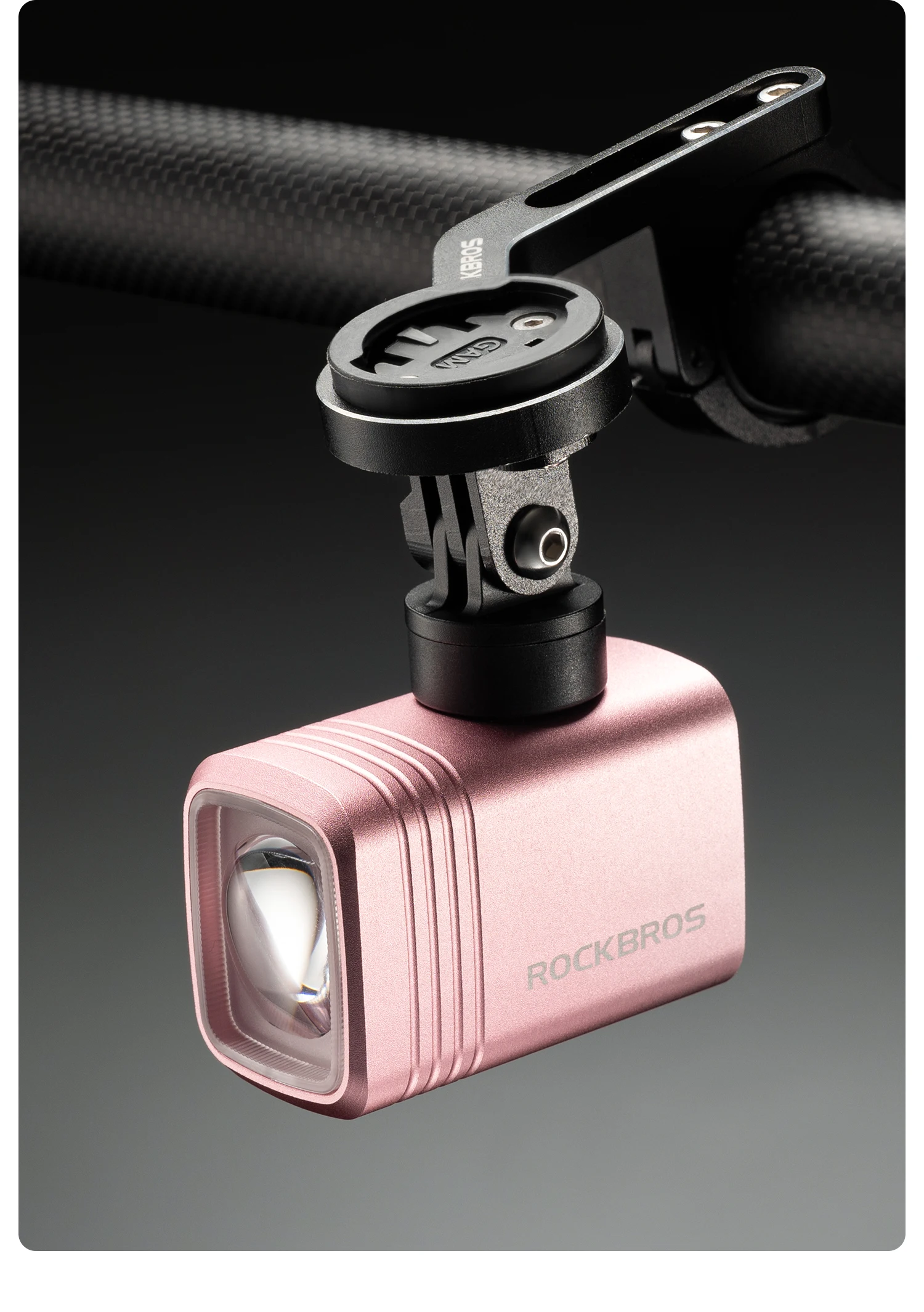 ROCKBROS 1000LM Bicycle Front Hanging Light Bike Headlight Cut-off Line Intelligent Power Display Screen High Brightness Light
