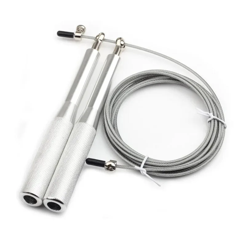 New Fitness Heavy Steel Wire Jump Rope for Crossfit Speed Training Box MMA Gym Exerciser Skipping Rope Equipment