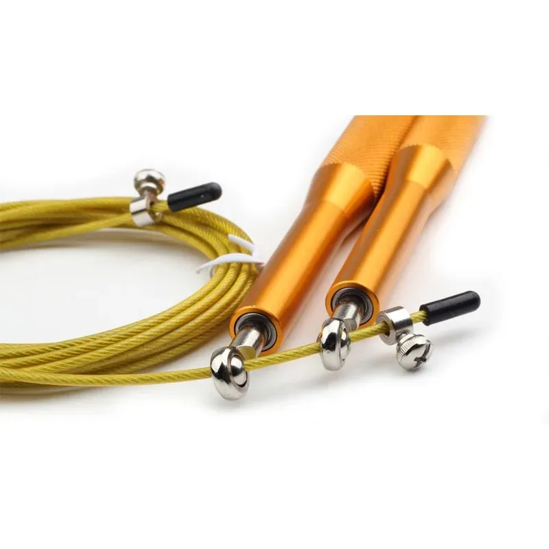 New Fitness Heavy Steel Wire Jump Rope for Crossfit Speed Training Box MMA Gym Exerciser Skipping Rope Equipment