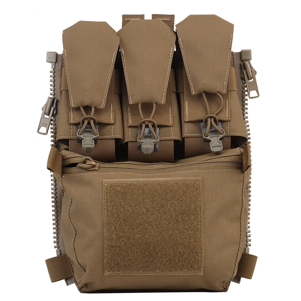 FCPC V5 Style Tactical Plate Carrier Vest – MOLLE Modular Hunting & Airsoft Vest with Back Panel Utility Pouch