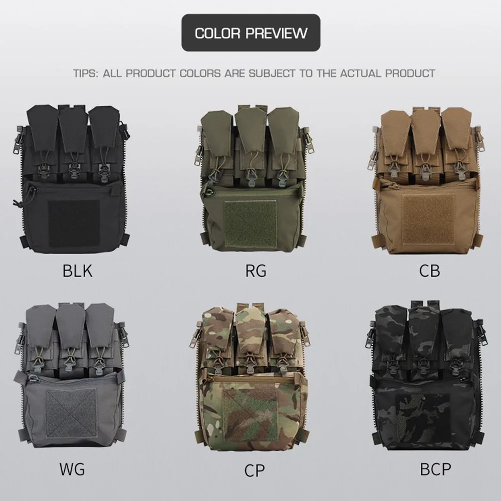 FCPC V5 Style Tactical Plate Carrier Vest – MOLLE Modular Hunting & Airsoft Vest with Back Panel Utility Pouch